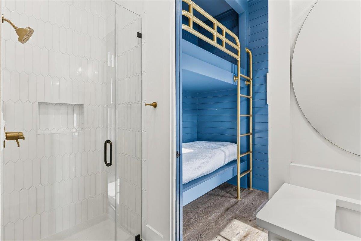 2nd Floor, Bunk Room and Bathroom