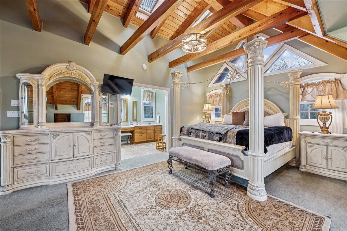 Settle in, slow down and enjoy a comfortable nights sleep in the mountains