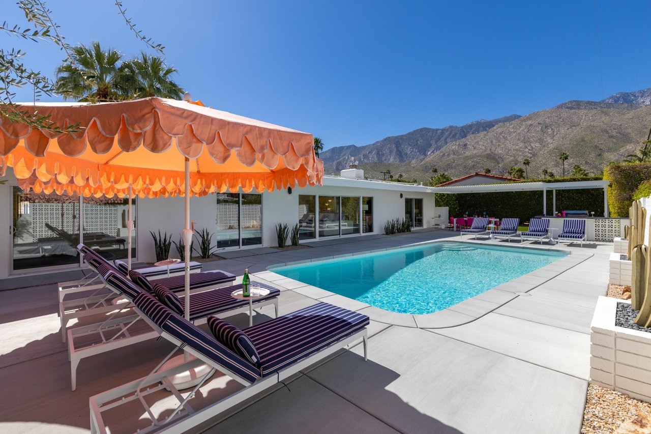 Lounge around the pool all day