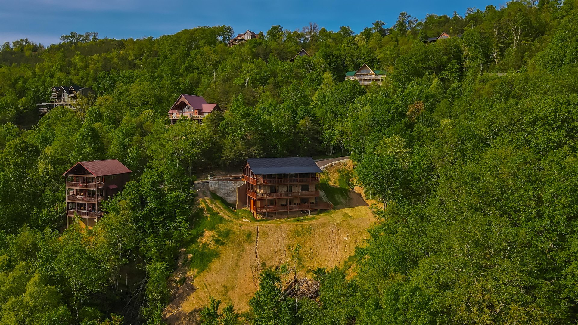 Mountain Valley Views Drone Photos April 20245