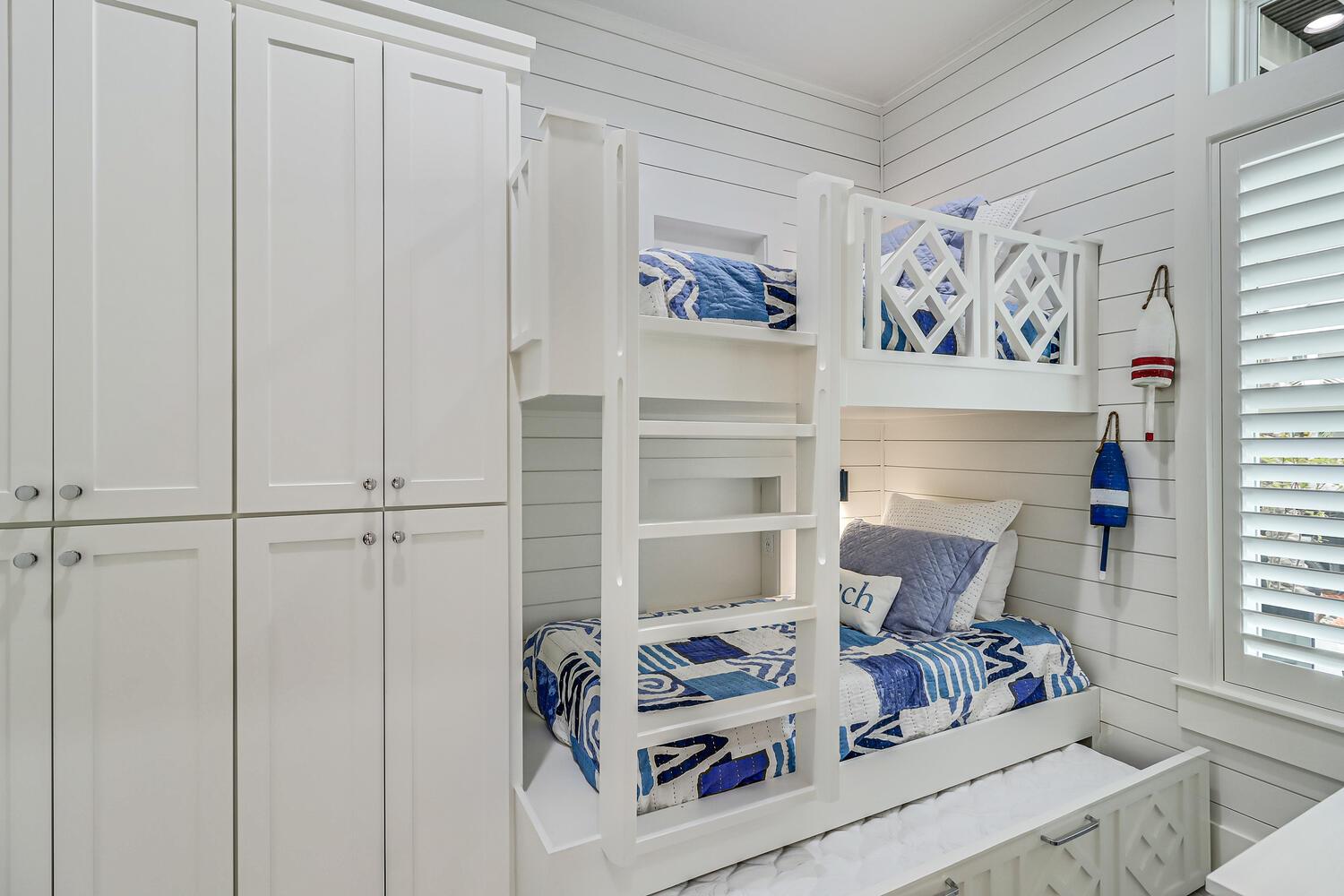 1st Floor Bunk Room with TwinTwinTrundle