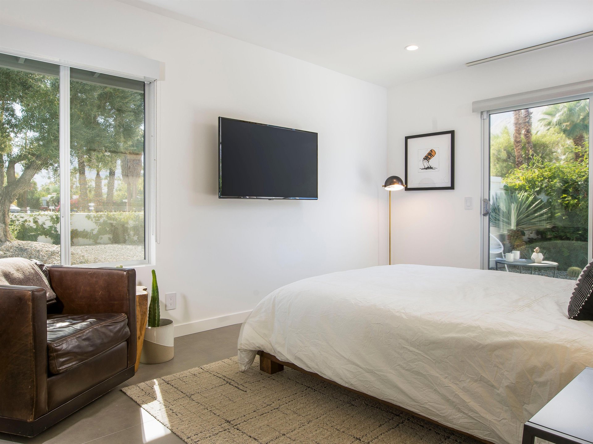 Flat screen televisions  perfect for a movie night
