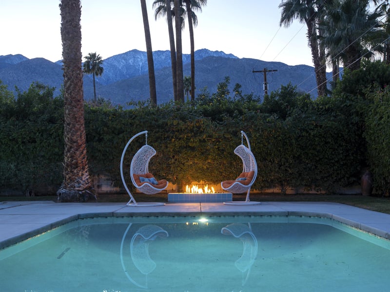 Poolside Firepit