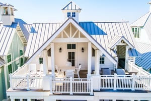 Front Balcony w Stairs to 2nd Floor Balcony, 3rd Floor