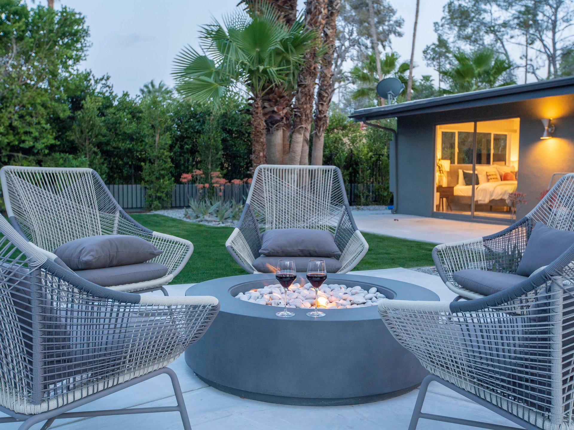 Lovely evenings under the desert skies