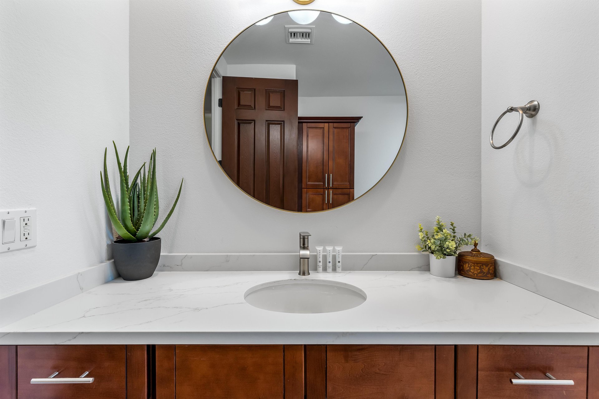 Lovely guest bathroom