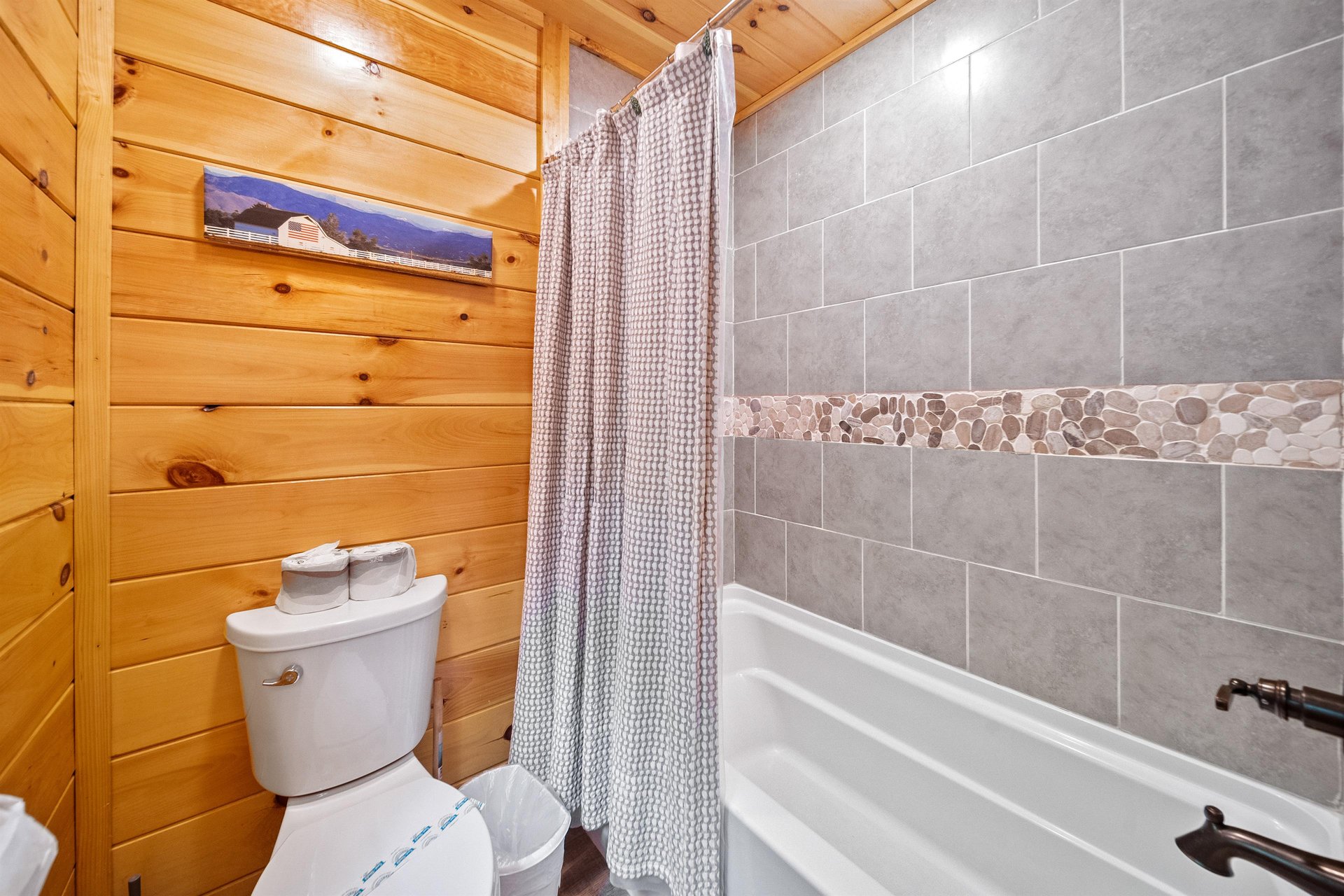 Tub w shower