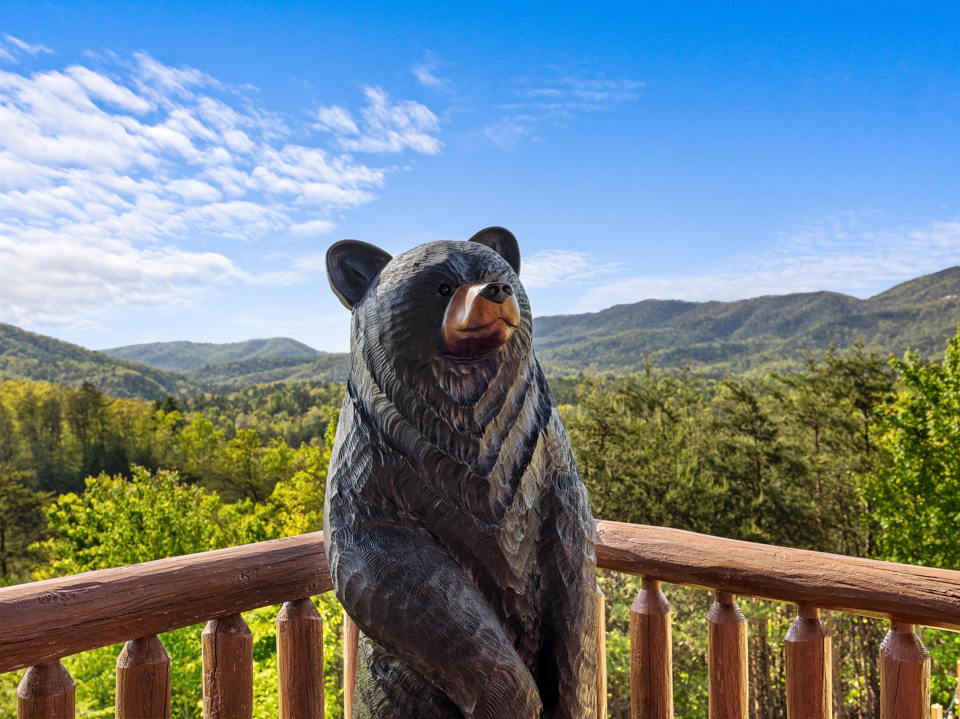 Bear statue
