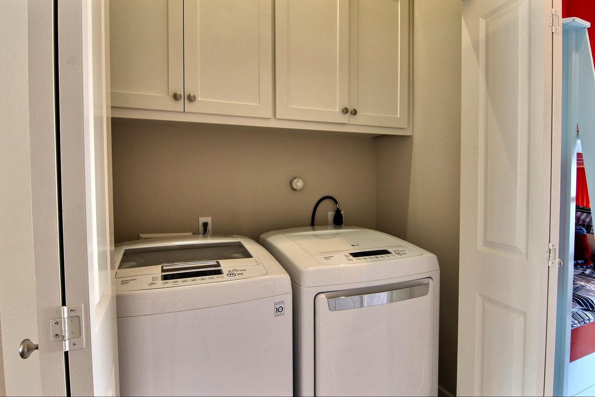Hallway Laundry Closet