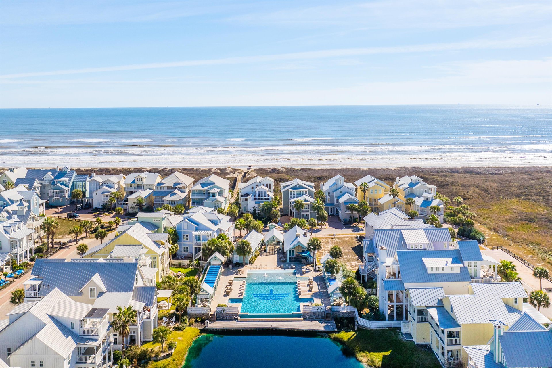 Sea of Dreams, Aerial View From Keiras Pool
