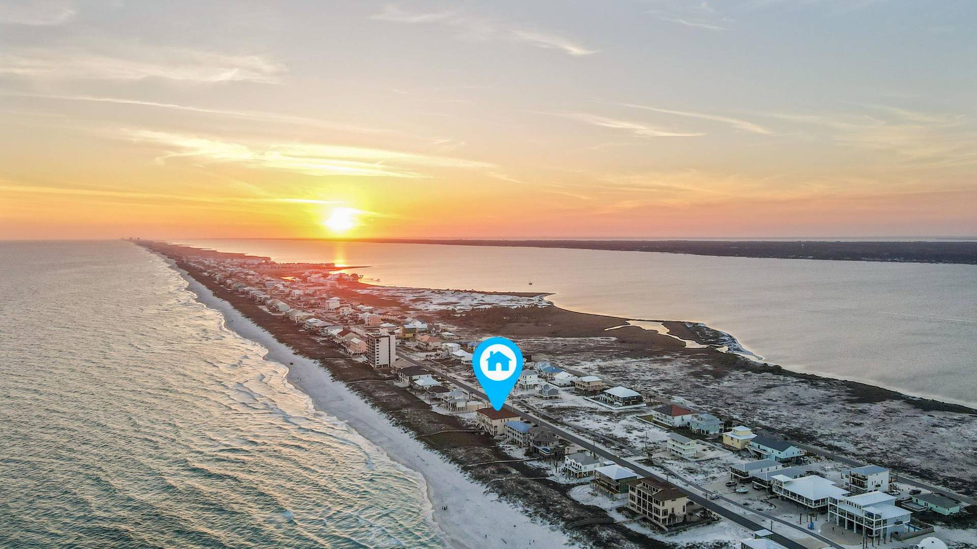 Lazy Dolphin Aerial