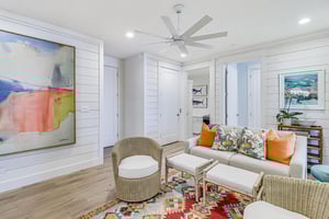 Living Area with Twin Sleeper Sofa, 1st Floor