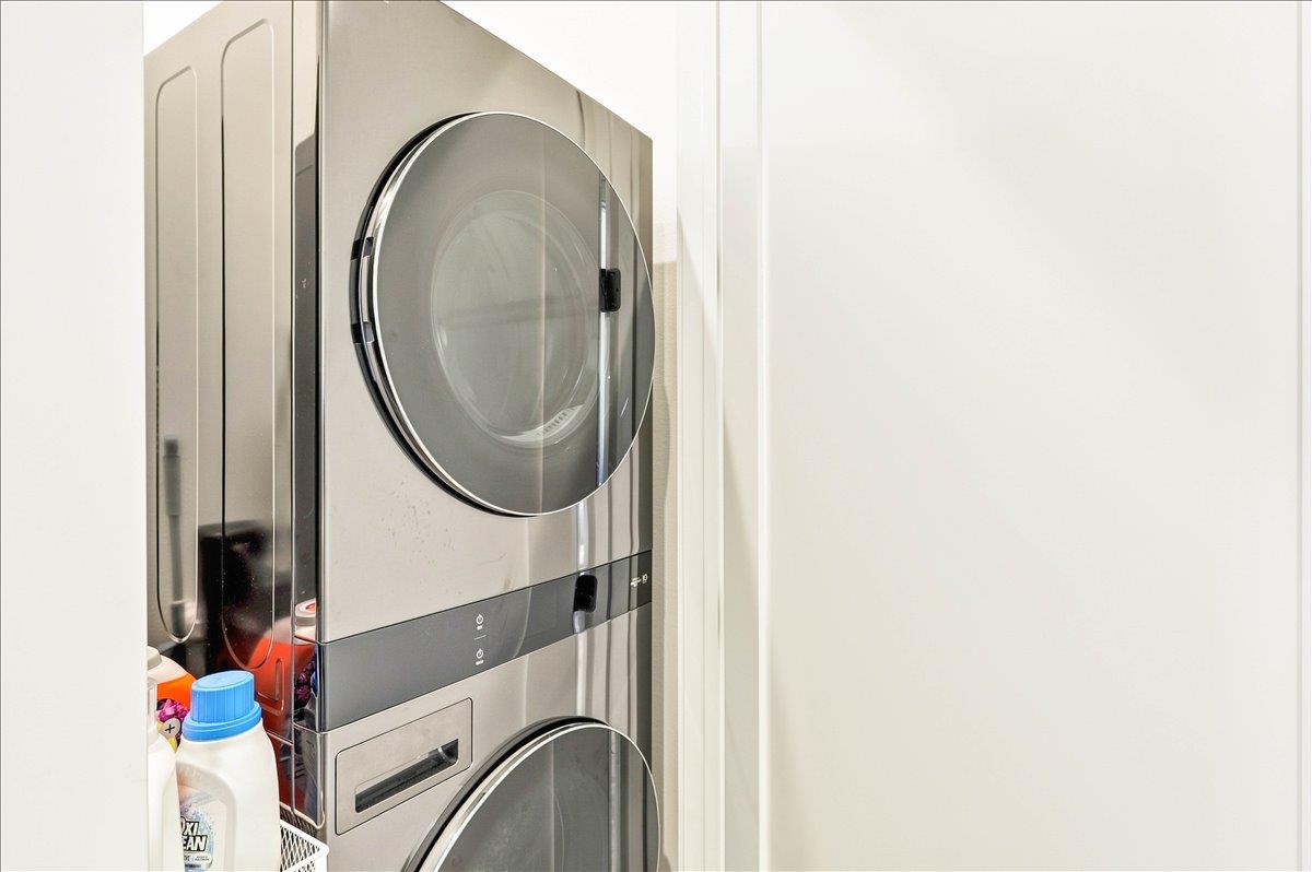 2nd Floor Utility Closet  Featuring 2 Washers and 2 Dryers