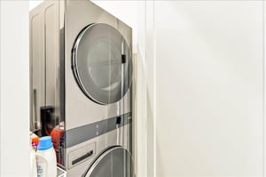 2nd Floor Utility Closet  Featuring 2 Washers and 2 Dryers