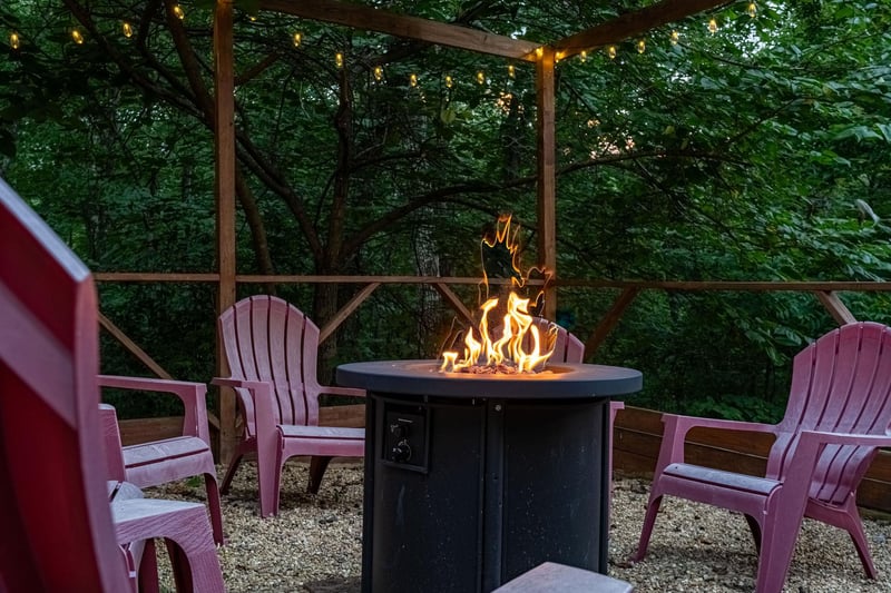 Firepit with seating