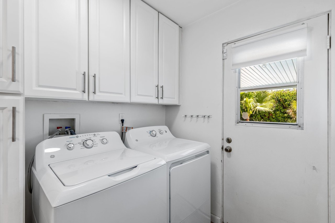 Washer and Dryer