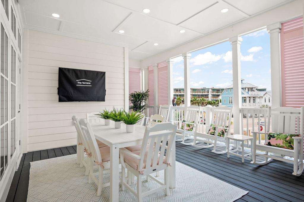 Balcony Living  Dining, 2nd Floor