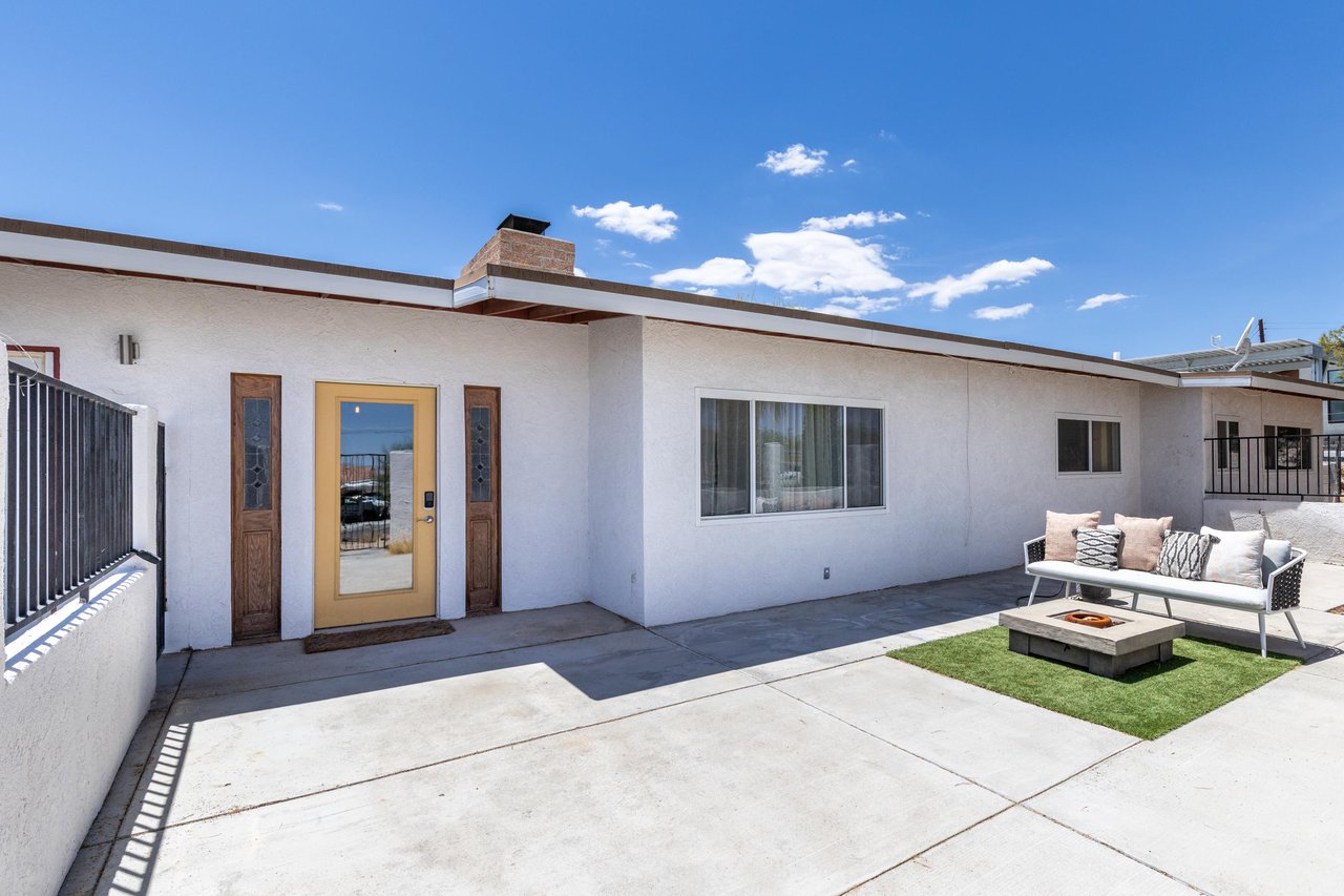 A 3 bedroom, 2 bathroom desert retreat in Twentynine Palms, CA.