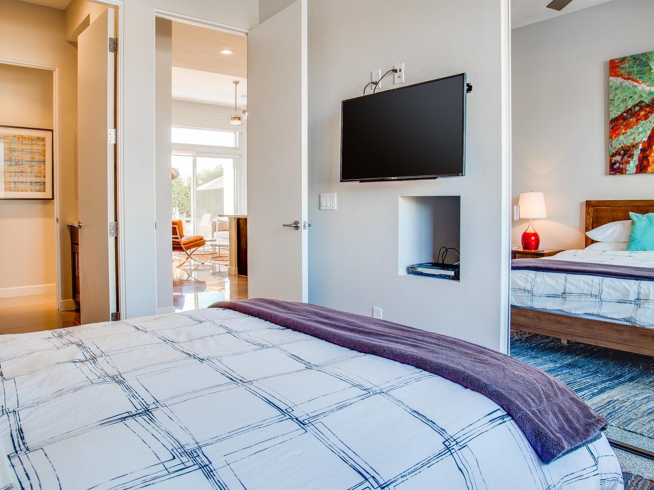 Four deluxe bedrooms  Palm Springs vacation Rental