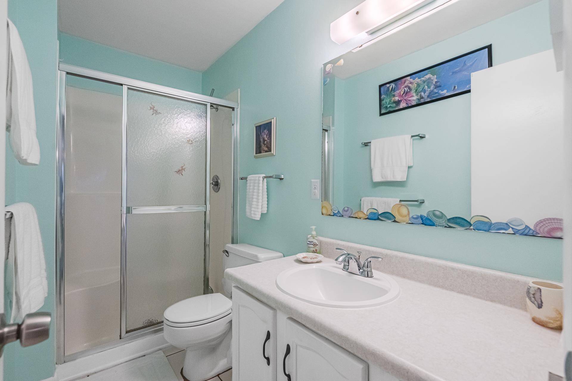 HallwayGuest Bathroom