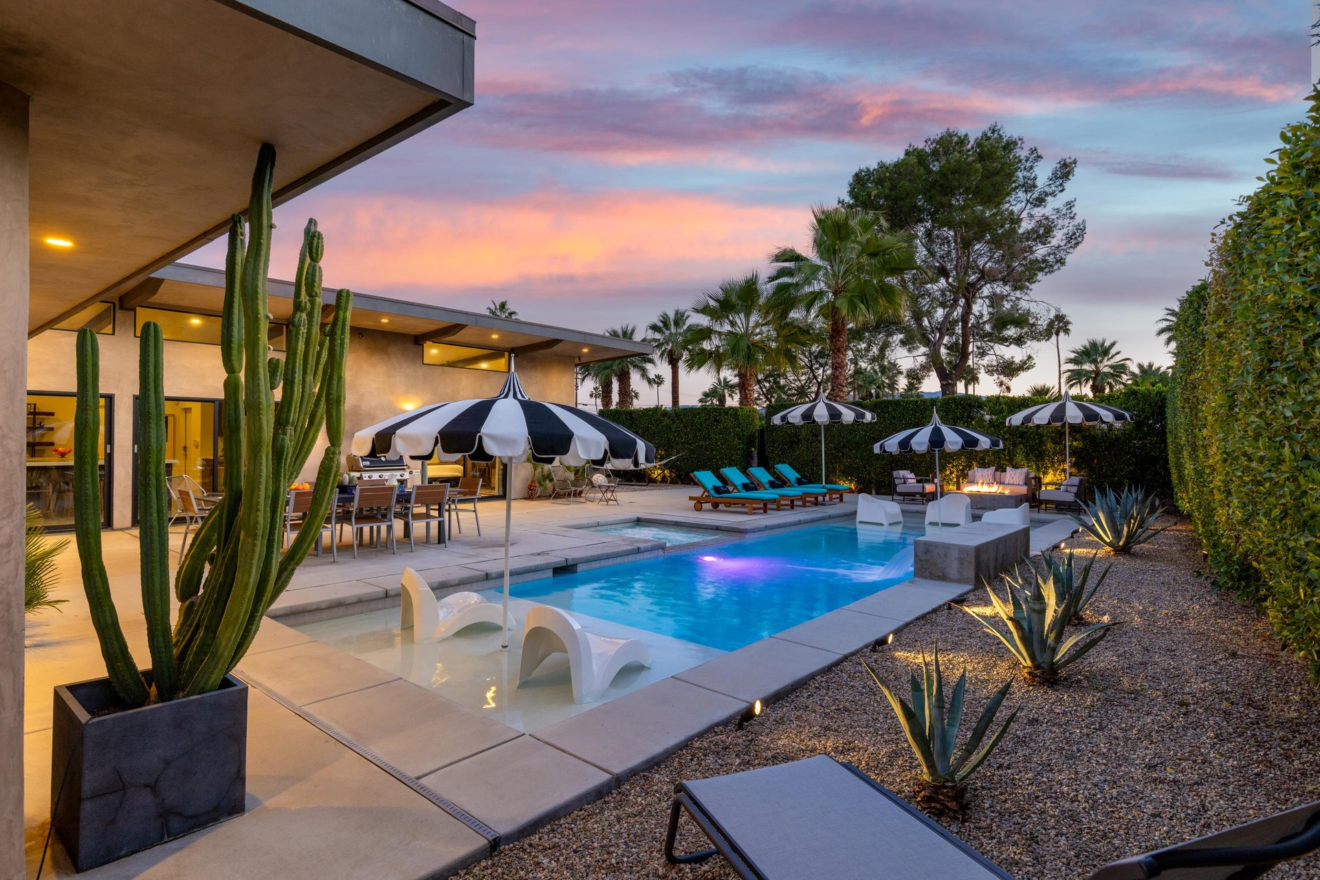 Modern desert villa