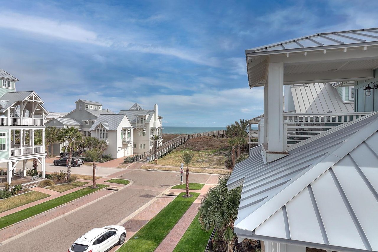 Gulf View Over The Boardwalk