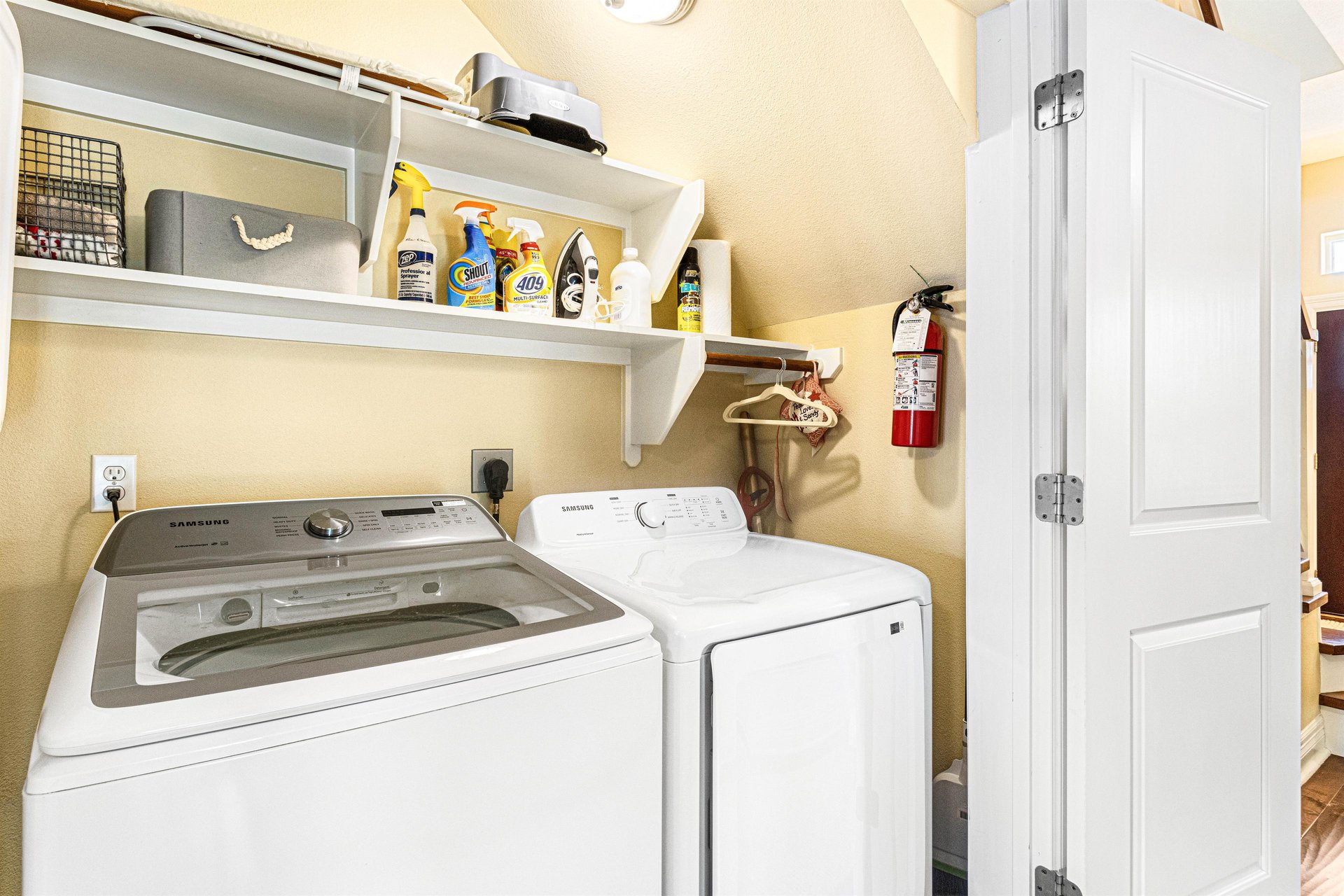 Laundry Closet, 1st Floor