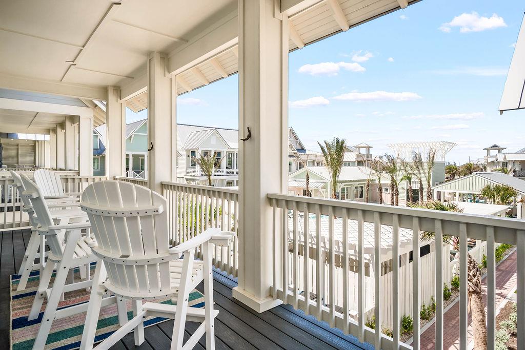 Balcony Overlooking Glow Pool  Fitness Center, 2nd Floor
