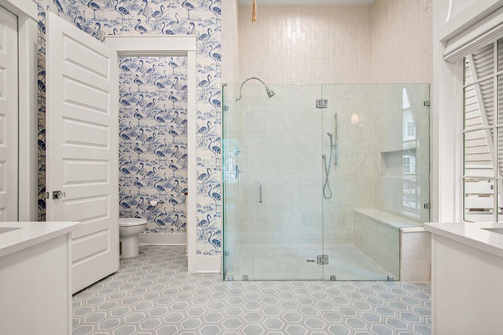 Primary King Bathroom, 1st Floor