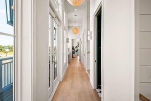 Hallway Office Nook and Laundry Closet, 2nd Floor