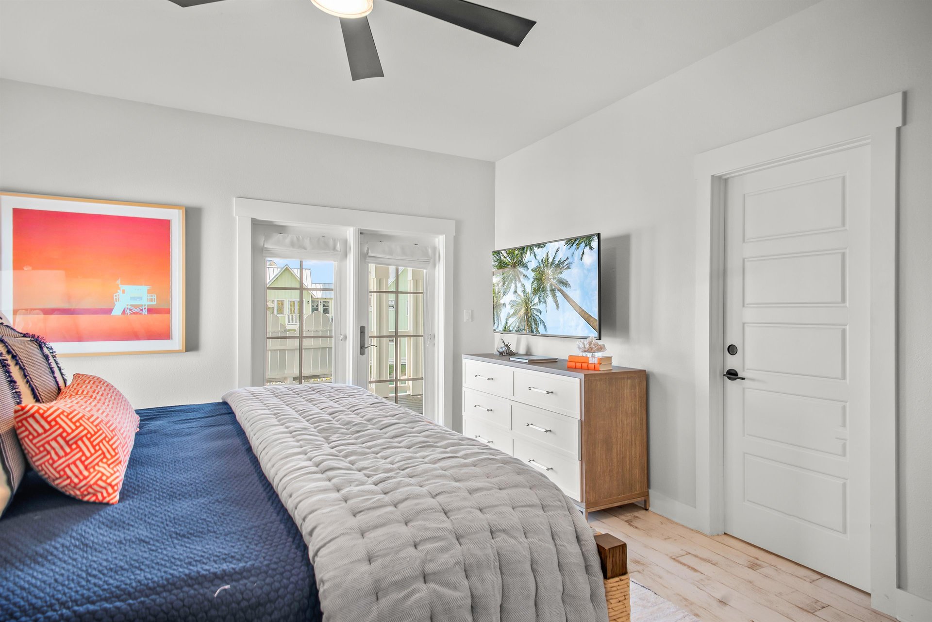 Corner View of 2nd Floor Primary King Bedroom