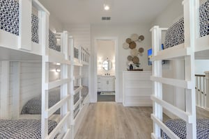 Bunk Room, 3 Sets of Twin Bunk Bed