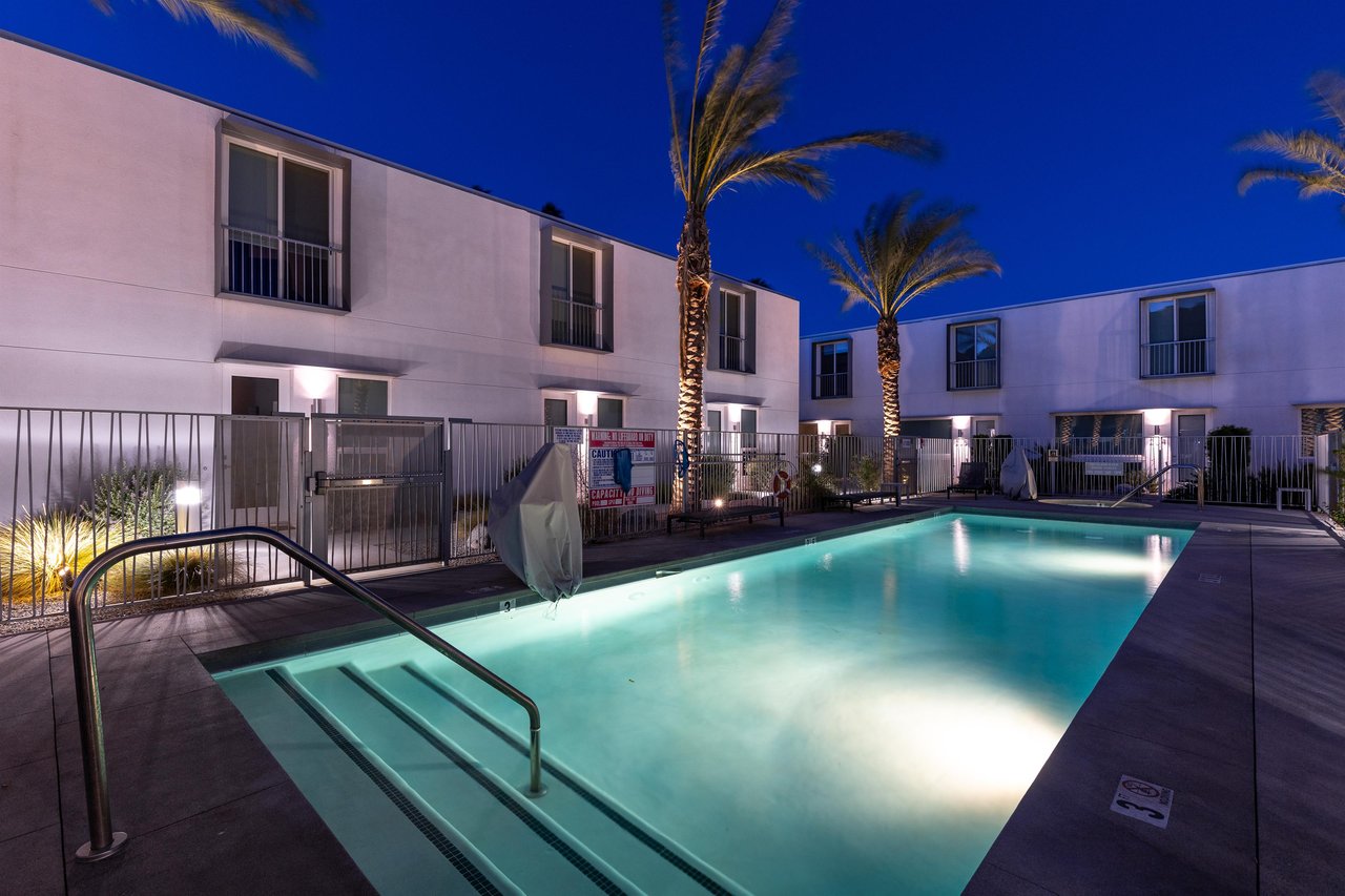 Spend your evenings floating in the tranquil waters