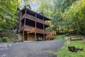 Front of Just Relax cabin