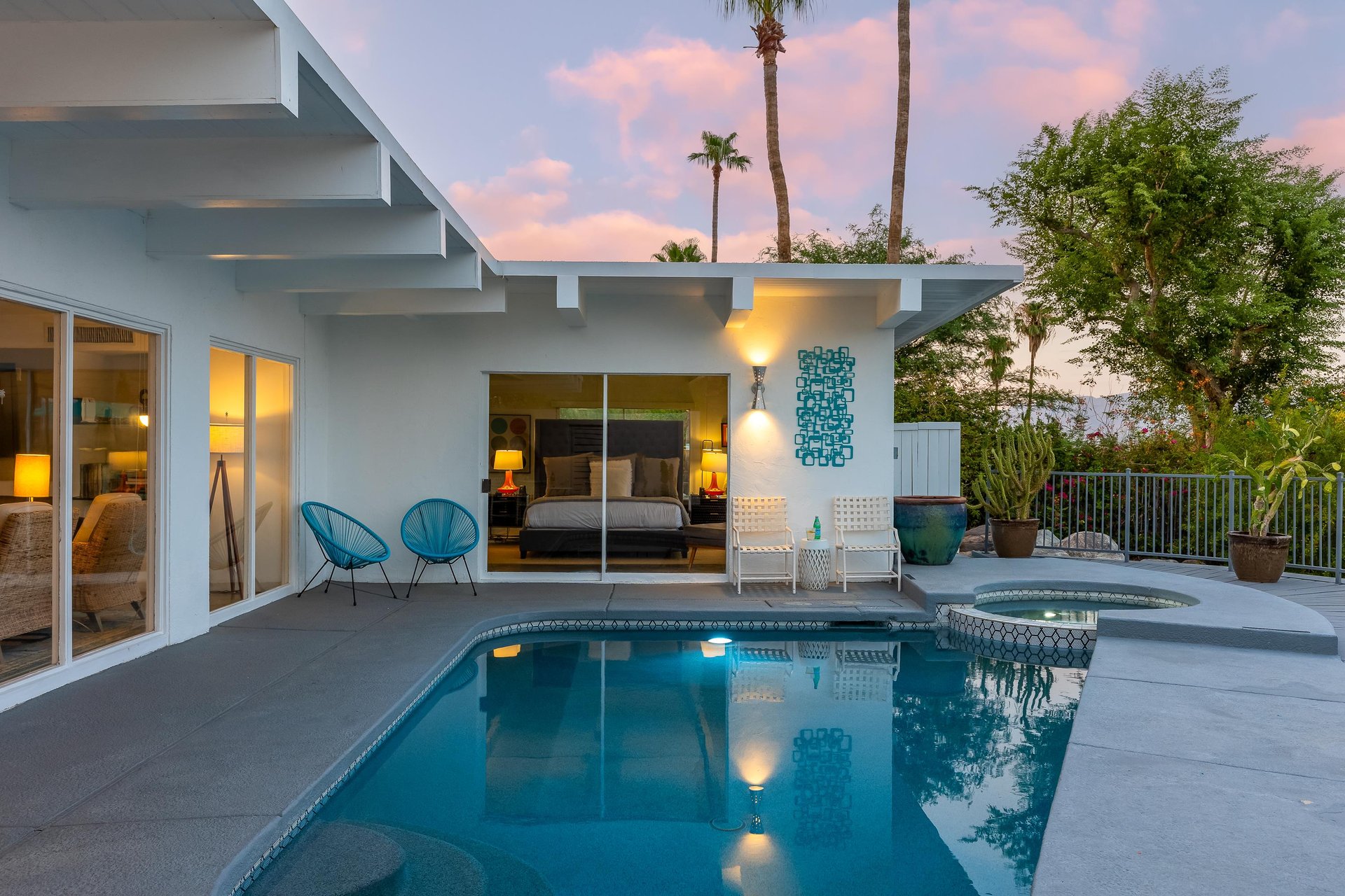 Beautiful backyard