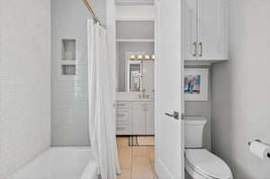 Jack  Jill Bathroom, 2nd Floor