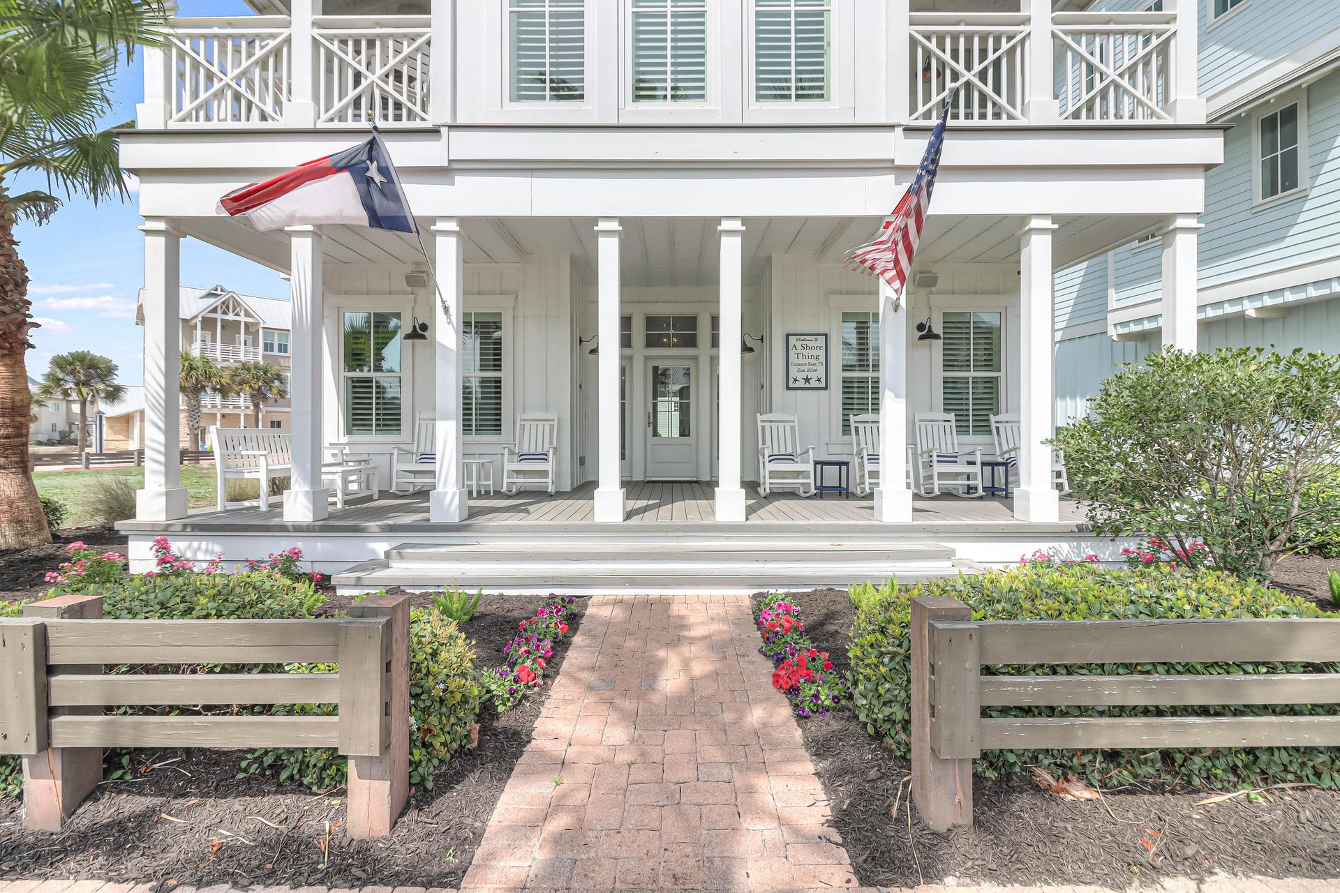 Front Patio Off of The Great Lawn