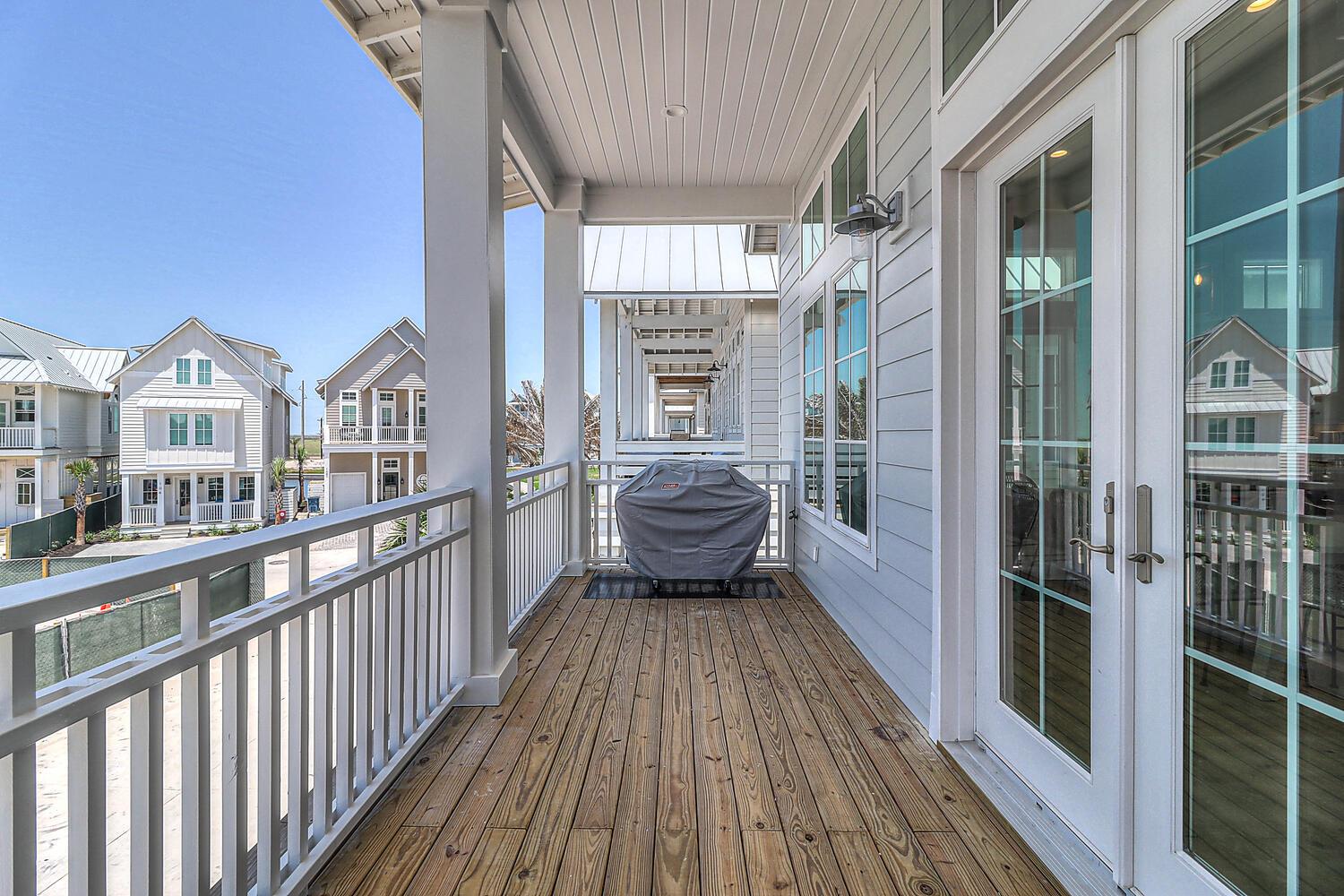 Balcony off LivingKitchen, 2nd Floor