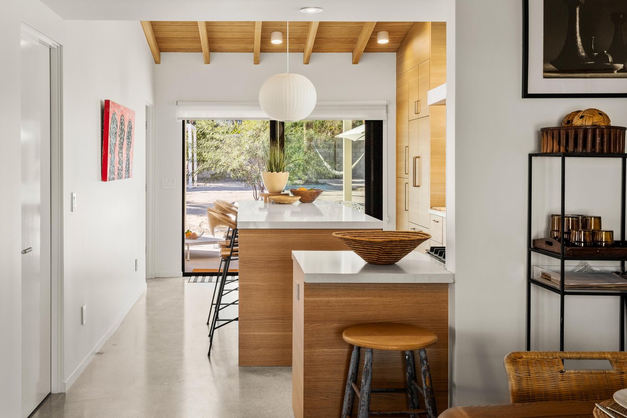 Sleek modern kitchen