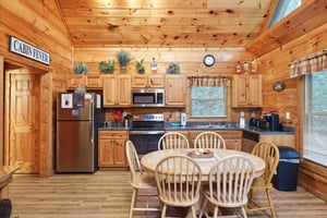 Dining table and chairs