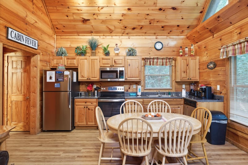 Dining table and chairs