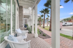 Patio Seating with Town Center Views