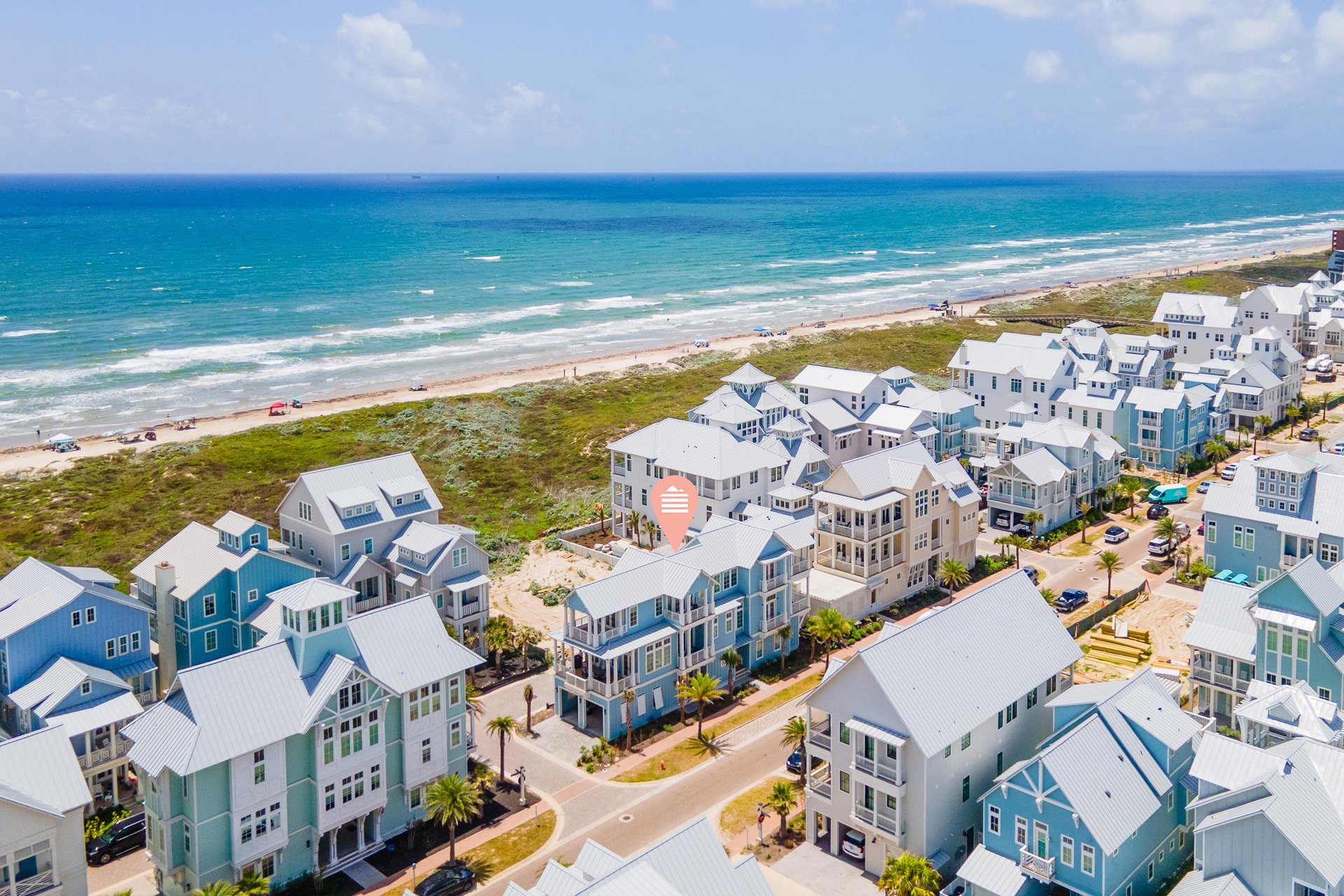 Aerial View, Location