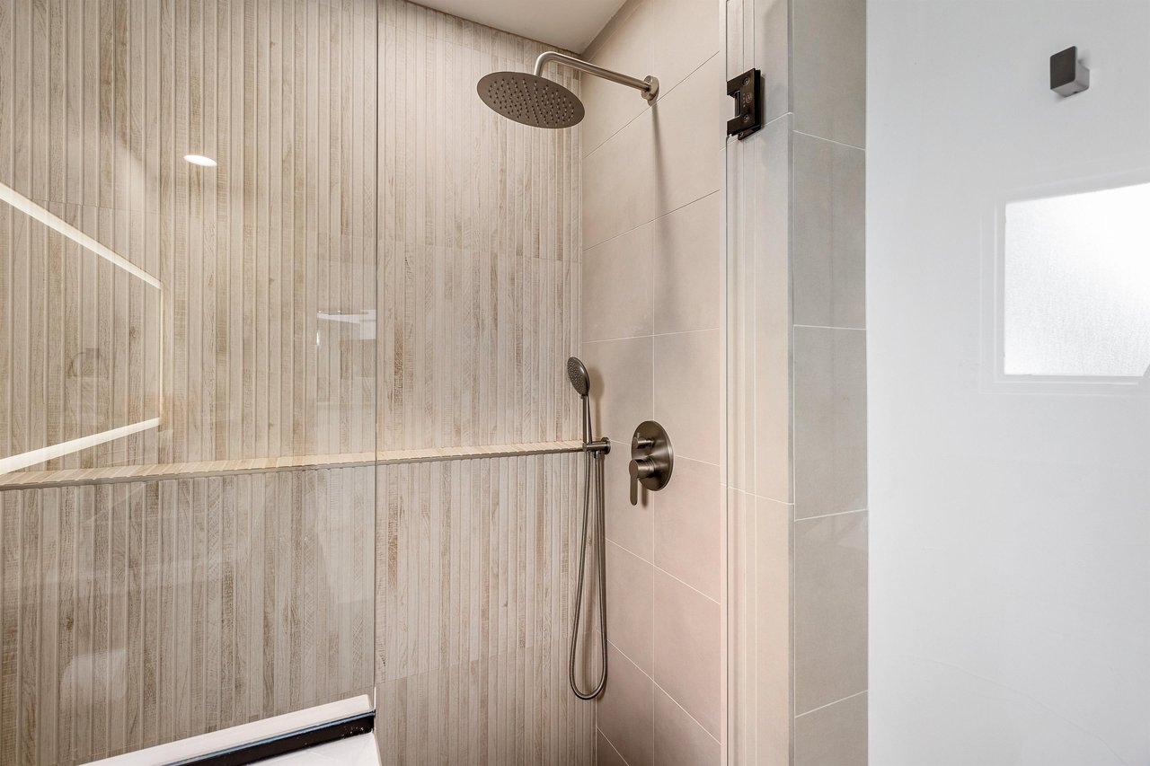 Waterfall shower
