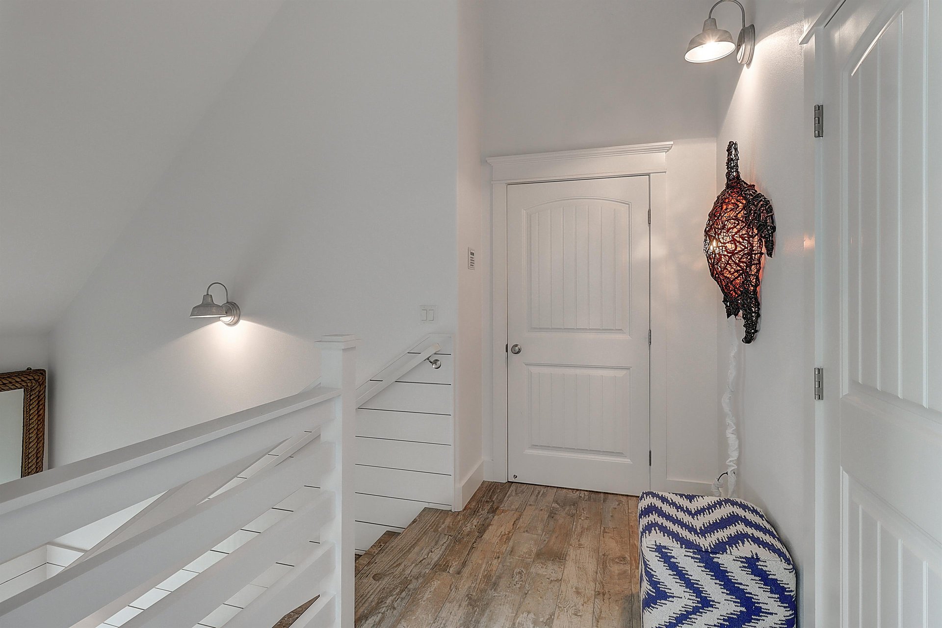 Hallway Landing With Powder Room, 3rd Floor