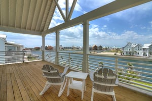 Primary King Suite Private Lakeside Balcony