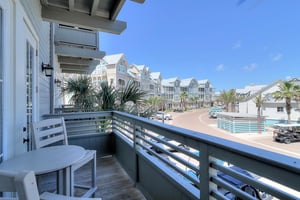 Private Balcony Overlooking Town Center