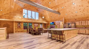 mountain top living room