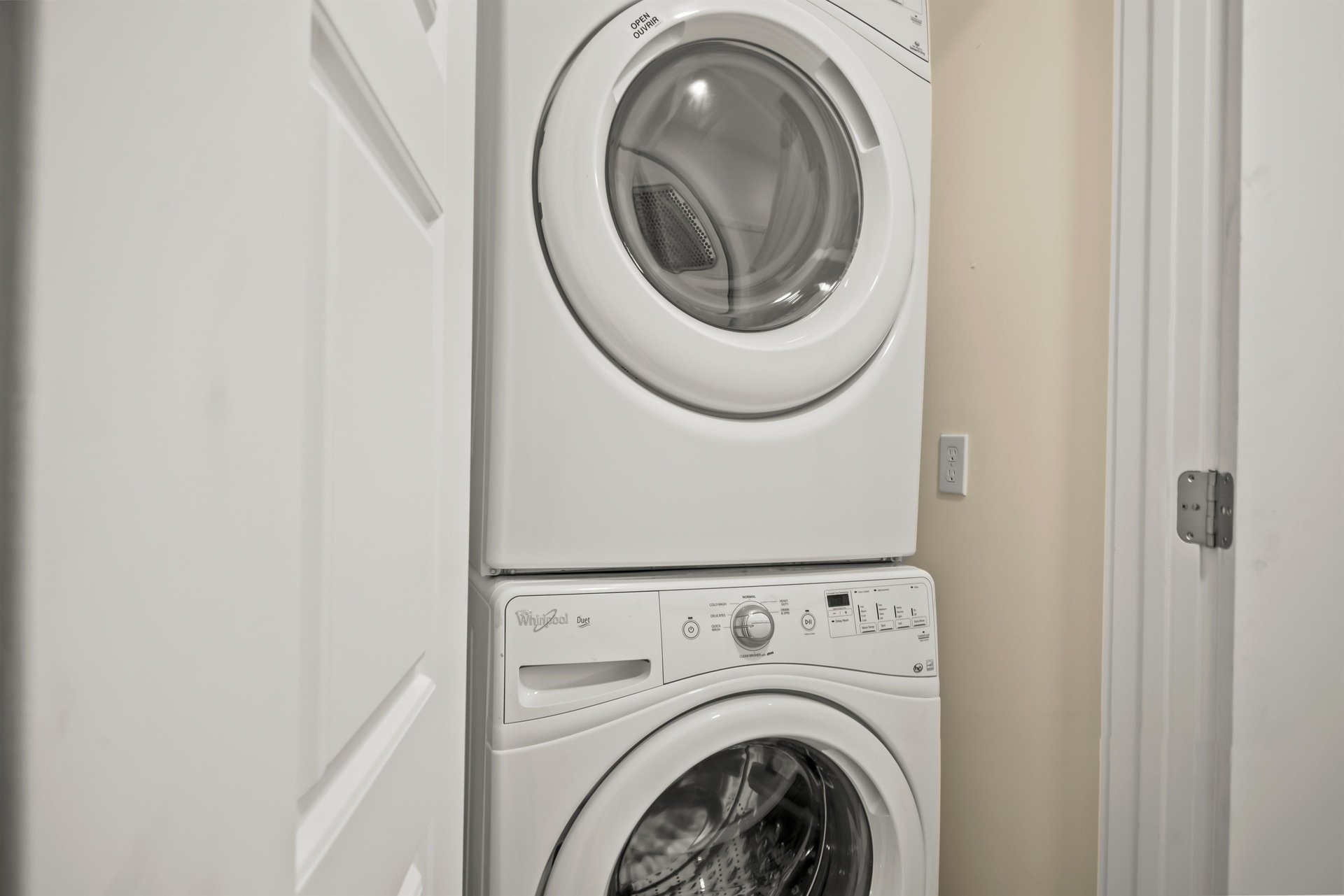 2nd Floor, Detached Mother InLaw Laundry Closet