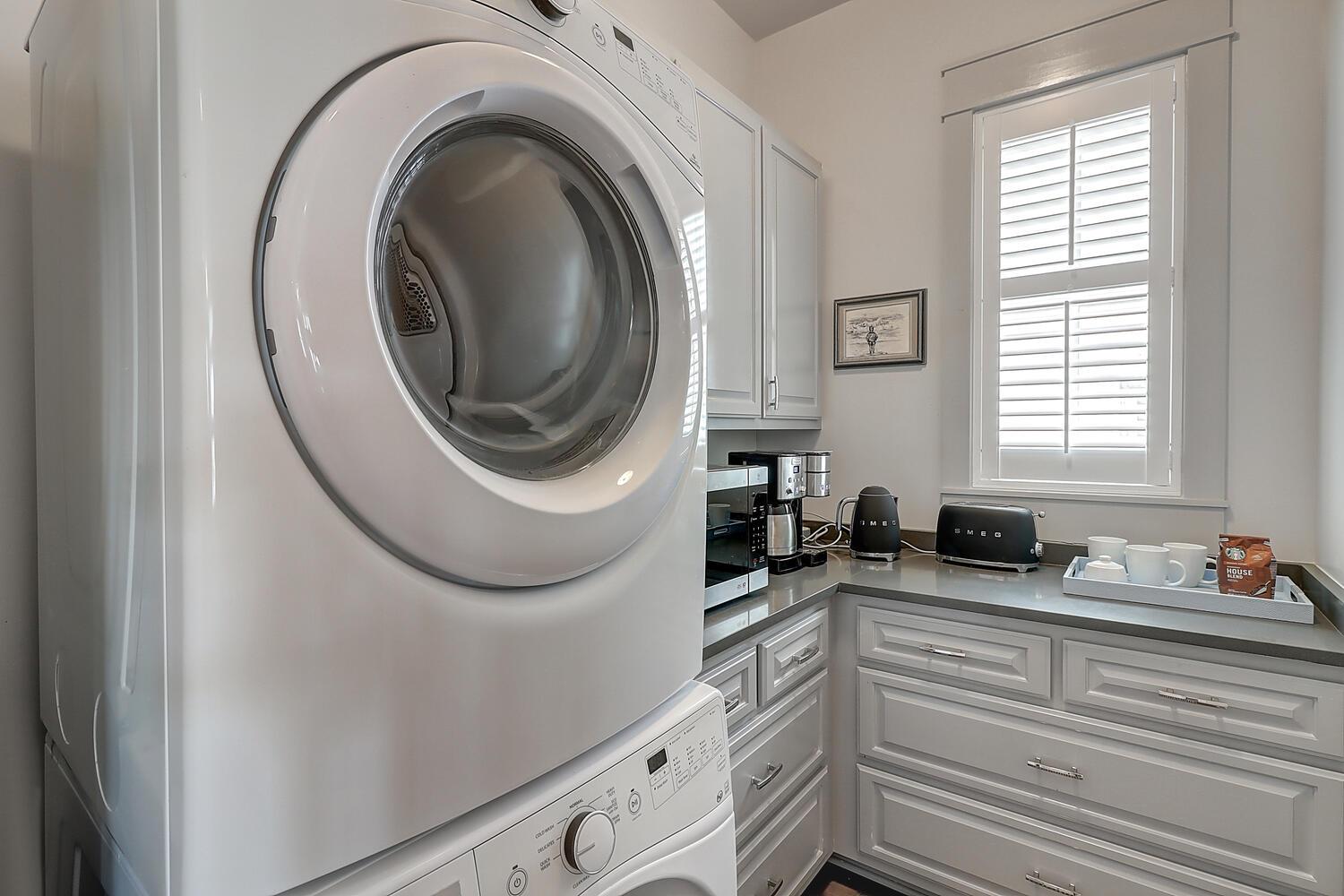 Butlers Pantry Behind Kitchen With Laundry, 2nd Floor